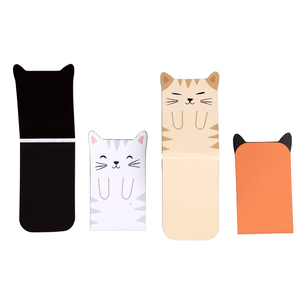 Rex London Magnetic Cat Bookmarks (Pack of 4)