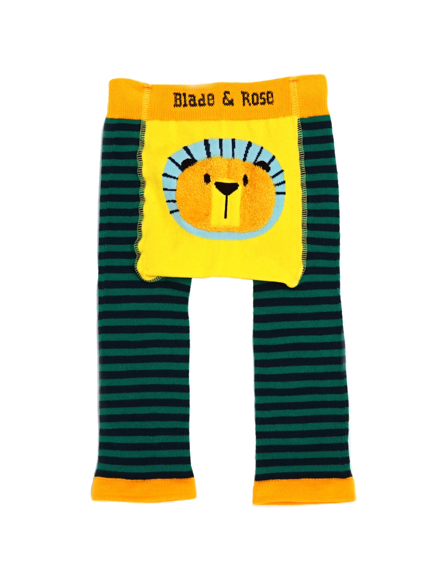 Frankie The Lion Leggings by Blade & Rose - From The Stork Bespoke Baby