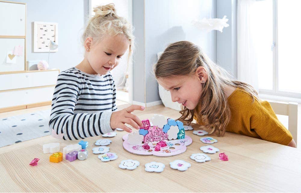 HABA Unicorn Glitterluck Cloud Stacking - Say It Baby 