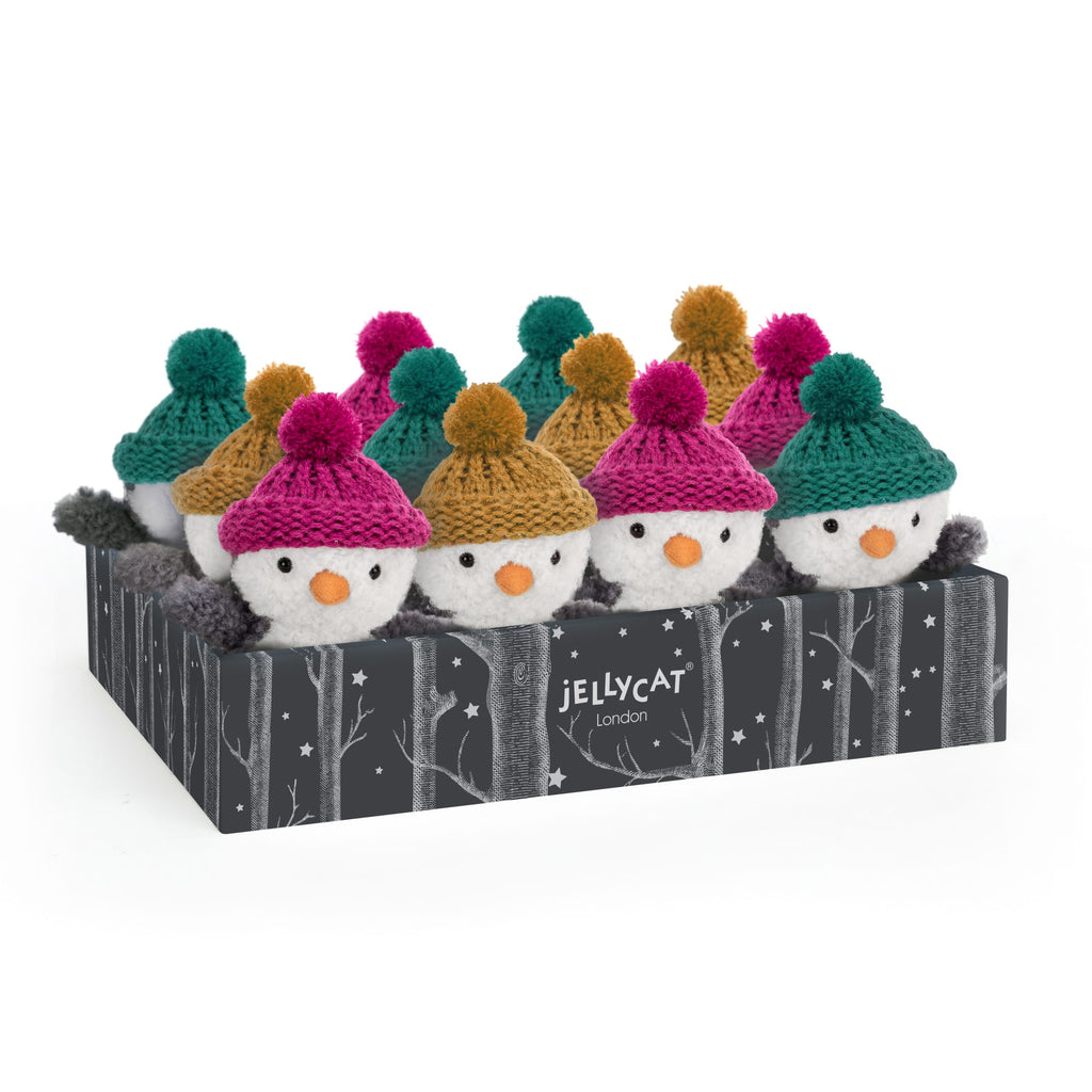 Jellycat Wee Winter Penguin with Bobble Hat - Say It Baby Gifts