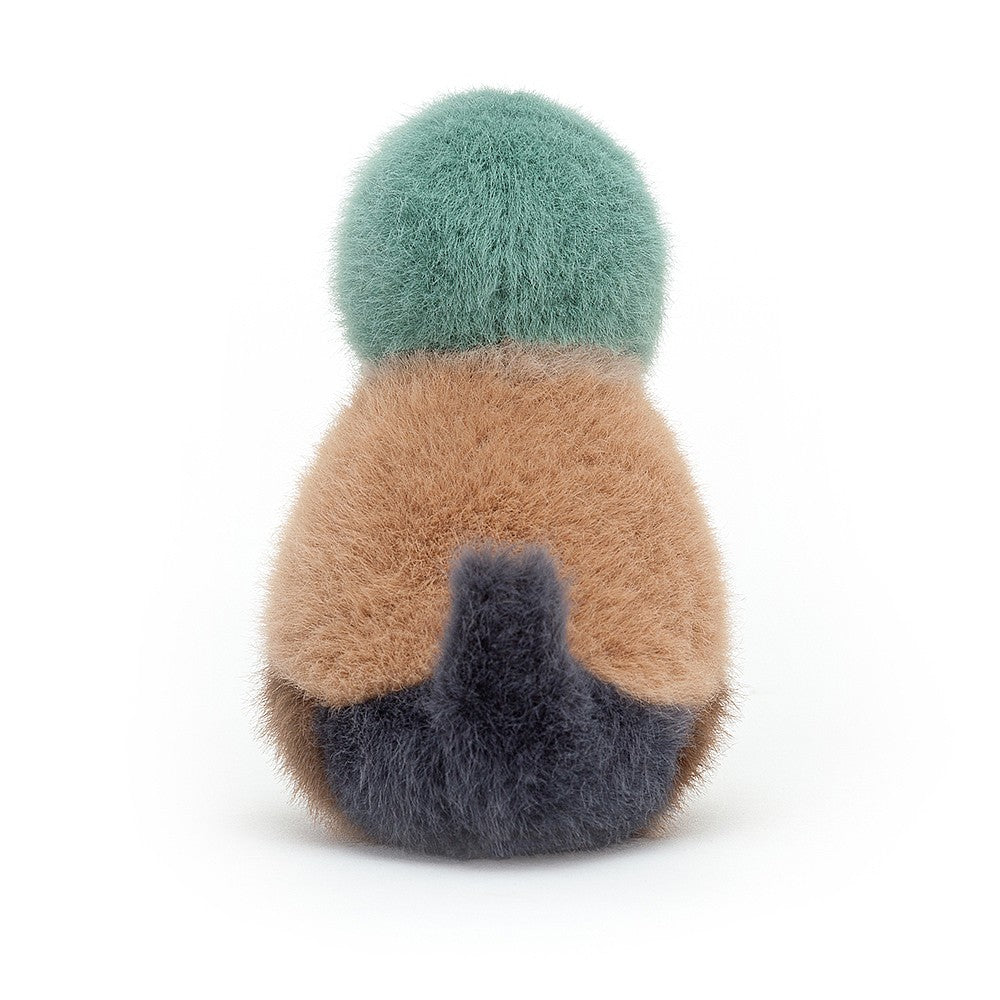 Jellycat Birdling Mallard has a sweet mustard bill, minty green head and rich fudge and charcoal plumage. A gorgeous little companion to cheer. Sold by Say It Baby Gifts