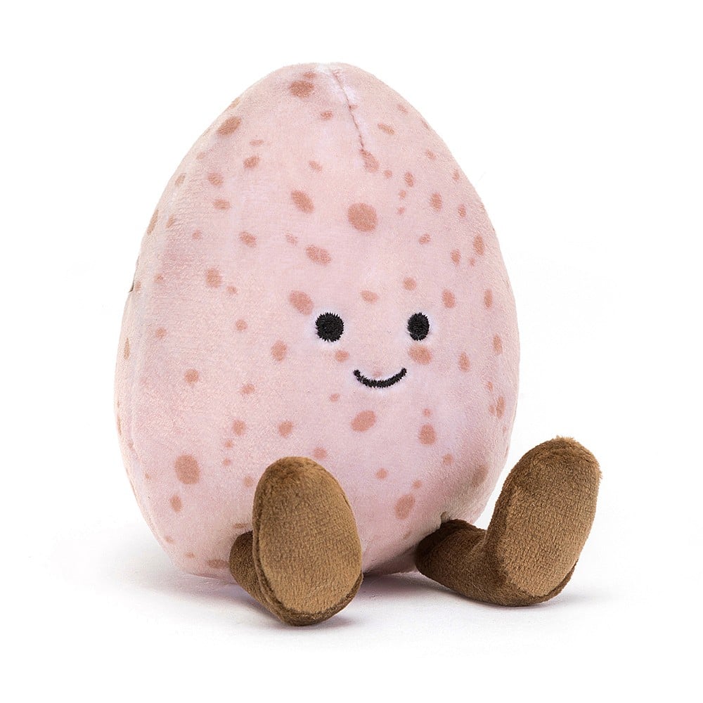 Jellycat Eggsquisite Pink Egg. EGG3P. Sold by Say It Baby Gifts