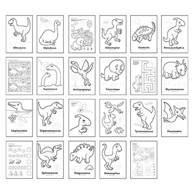 Orchard Toys Dinosaurs Colouring Book. Say It Baby Gifts