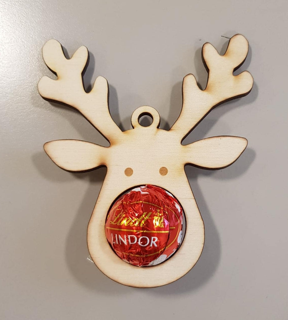 Strathaven Academy Reindeer Bauble - Say It Baby 